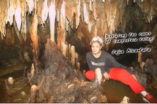 Jojie caving in Compostela Valley