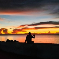 Sunrise at the Davao Coastal Road (Series 1)